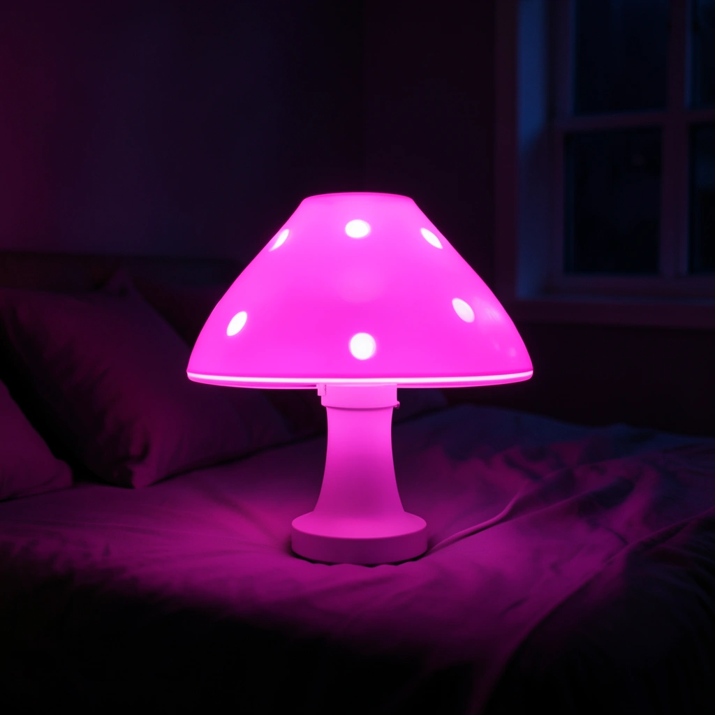 Lampes néon champignon LED